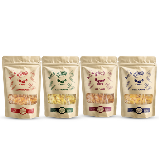 CRESCO BANANA SLICE IN FOUR FLAVOR