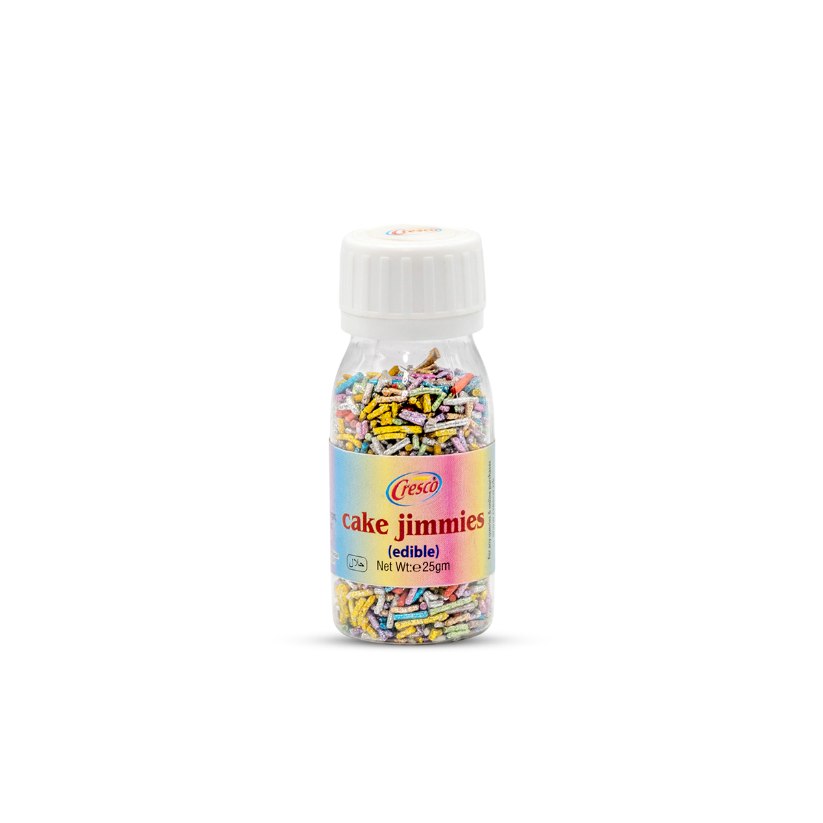 CRESCO EDIBLE CAKE JIMMIES (METALLISE SPRINKLE)