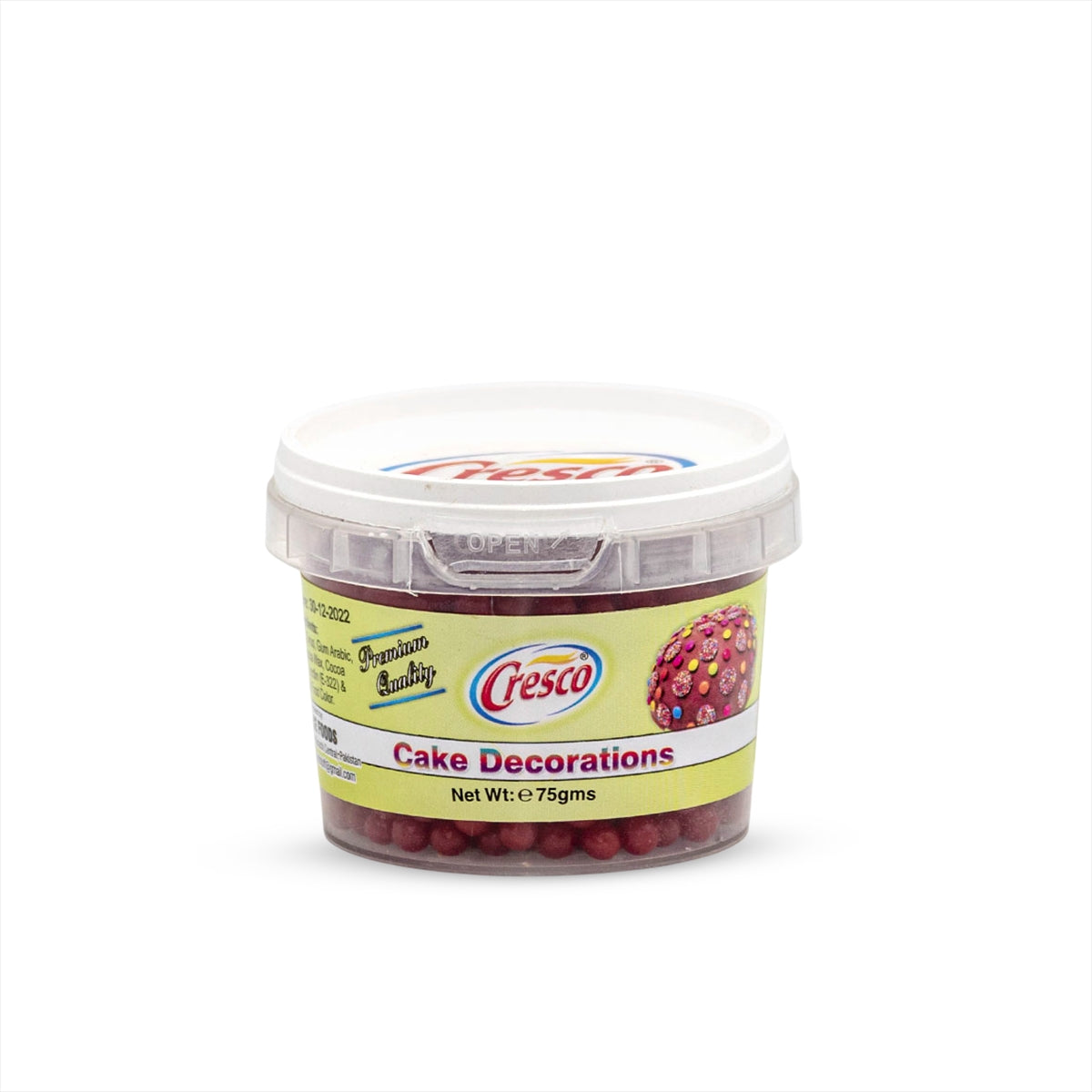 CRESCO EDIBLE CAKE DECORATION (BERRIES)