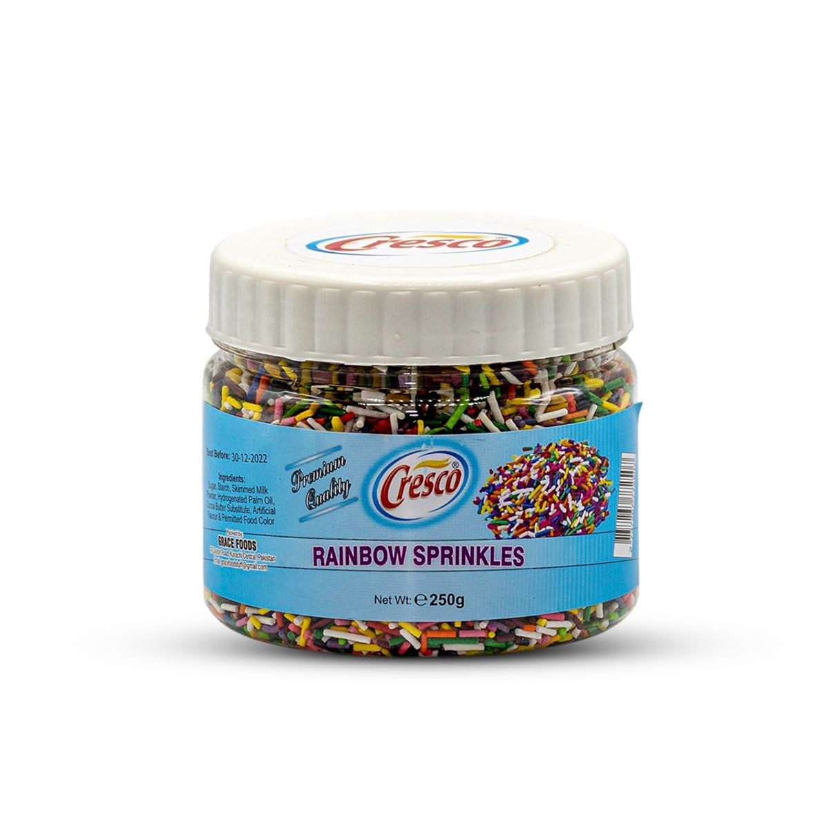CRESCO EDIBLE RAINBOW SPRINKLES