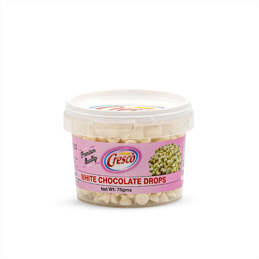 CRESCO WHITE CHOCOLATE DROPS